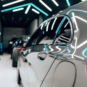 Car polishing and detailing service background